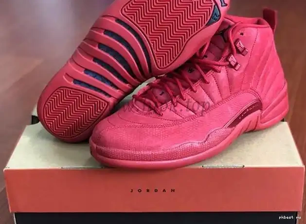 God PK Air 12 “Bulls”retail Jordan leather 0501